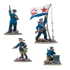 Warlord Games Bolt Action 3 Soviet Naval Brigade HQ 403214009 WWII