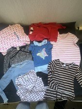 Vintage 90s Gap Old Navy Faded Glory Kids Girls Clothes Mixed 8 piece Lot Sz M