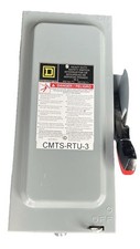 SQUARE D Heavy Duty Safety Switch 30 AMP H361 600 VAC Disconnect