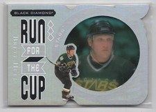 2021-22 Upper Deck Black Diamond Run for the Cup Brett Hull 79/99 Dallas Stars