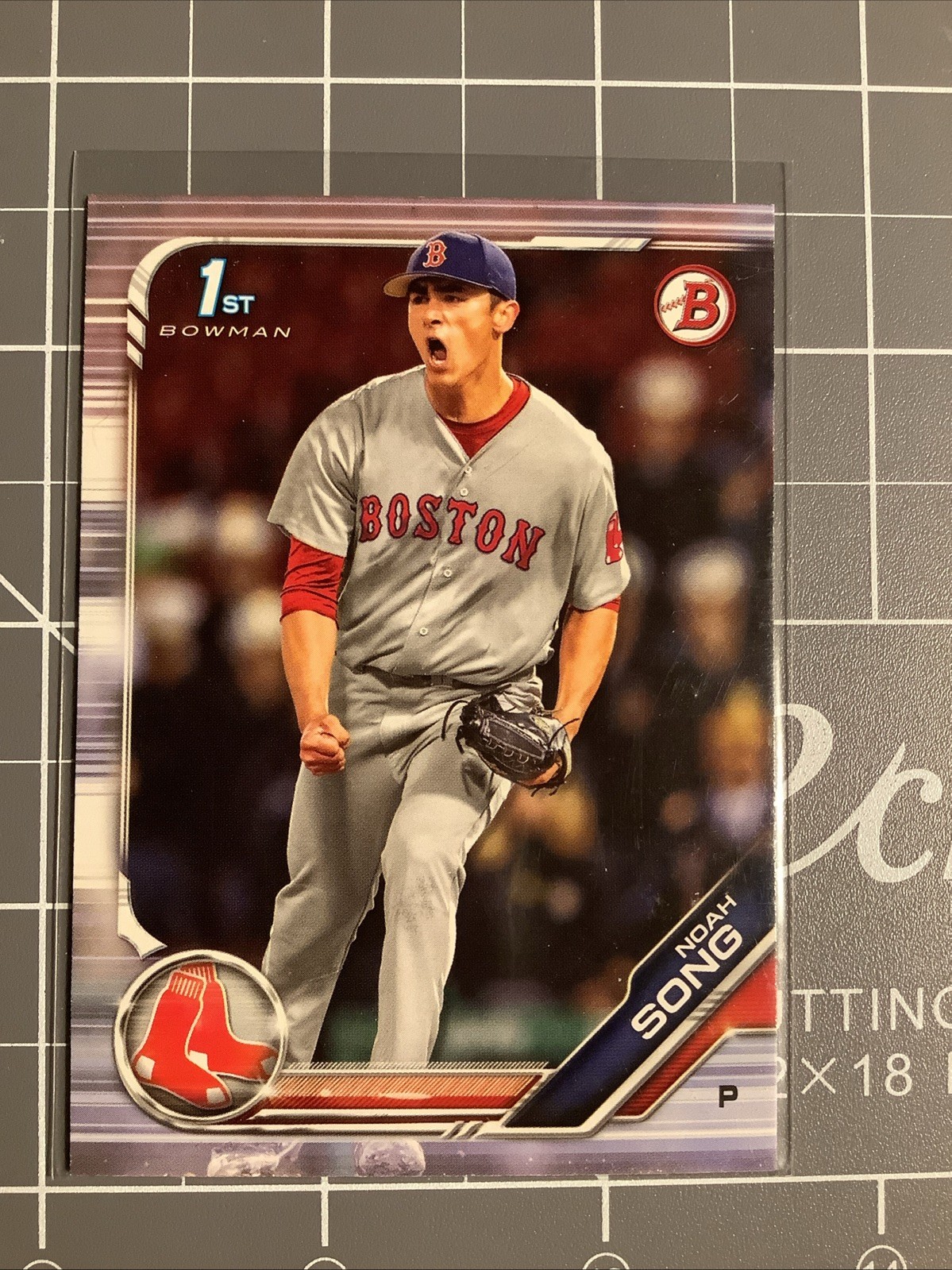 QTY: 2019 Bowman Draft - Noah Song ( Red Sox ) 1st Rookie Prospect #BD-99