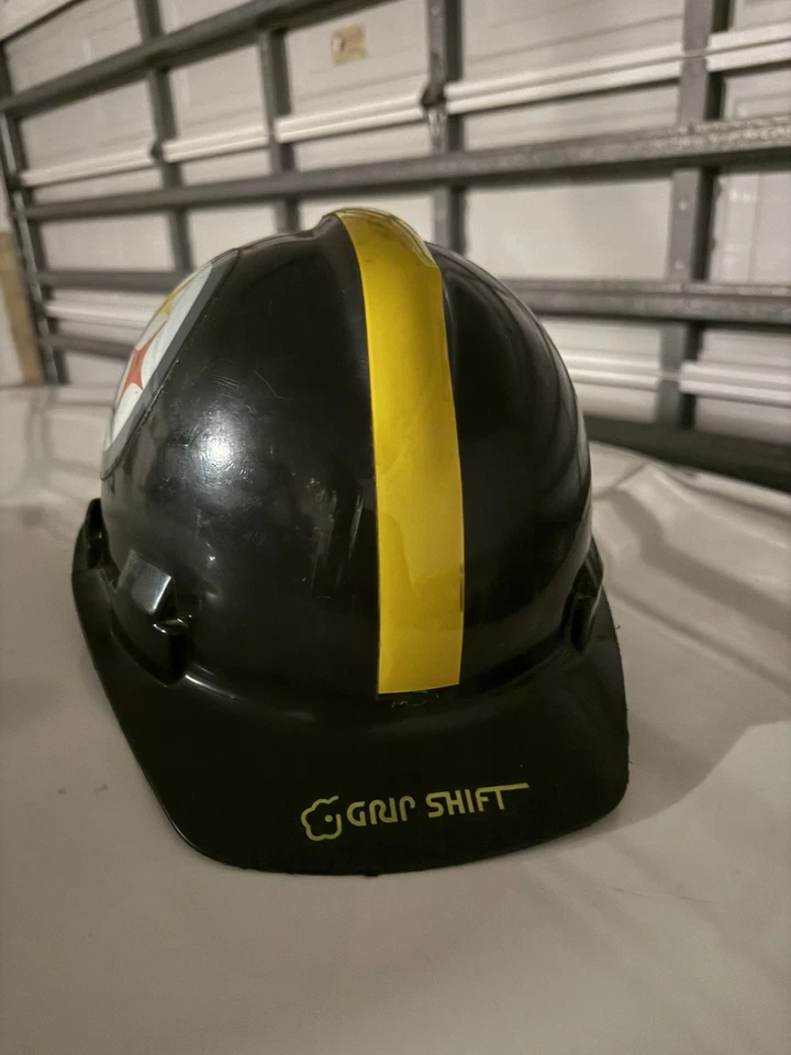 Casco de trabajador industrial Willson de los Pittsburgh Steelers de colección de la NFL Foto 3 de 4