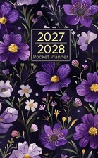 2027-2028 pocket calendar: 2 Year Monthly Pocket Planner January 2027 to Decem
