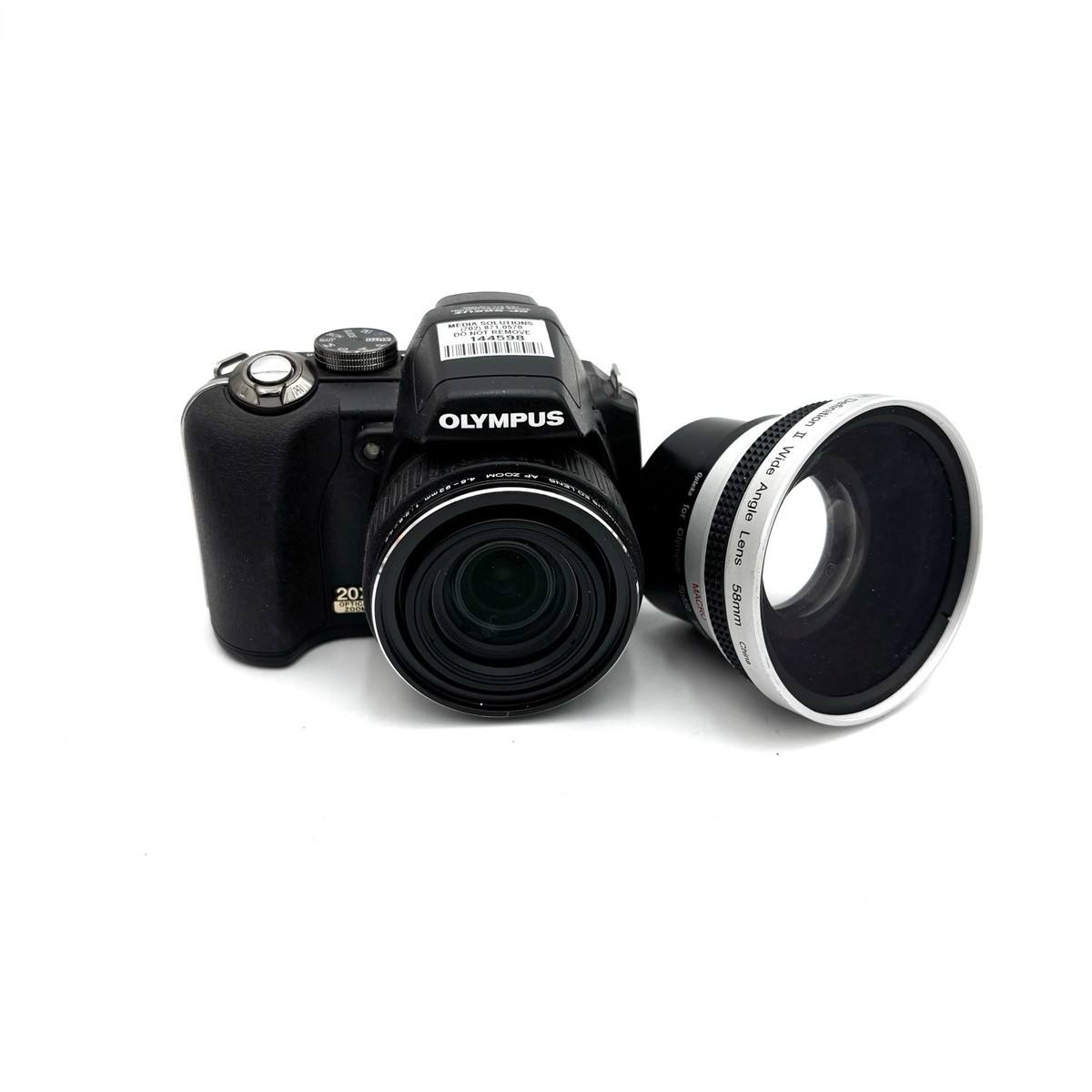 Olympus SP-565UZ Digital Camera 10MP AF + Extra Lens JAPAN Tested