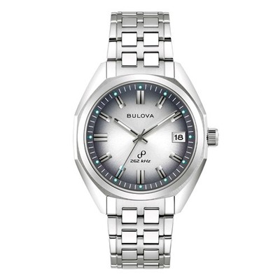 Uhr BULOVA Jet Star 96B472 Stahlband graues Farbverlaufszifferblatt