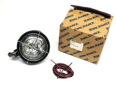 Total Source 24V Spotlight With Guard LP350-6024 NOS