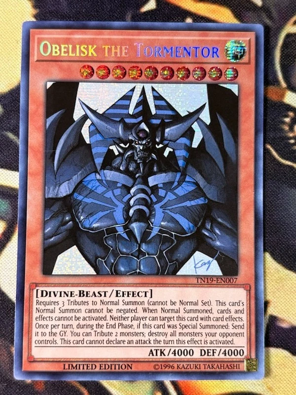 遊戯王OCG デュエルモンスターズ OBELISK THE TORMENTOR Z024 Preços baixos em Obelisk The tormentor Efeito Yu-gi-oh! TCG Jogos