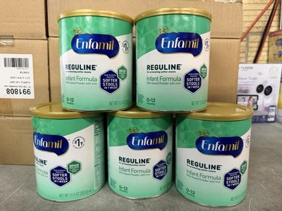 NEW Enfamil Reguline Infant Formula (5pack) 12.4oz USE BY JAN/1/2028