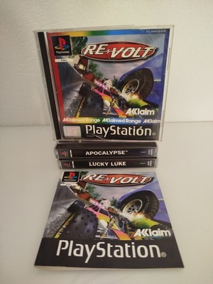 Sony Re-Volt - PS1 Spiel PlayStation 1 Retro 1999 PAL mit Anleitung - Revolt 