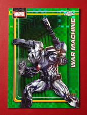 2026 Topps Chrome Marvel Comics War Machine Green Checkerboard #193 91/99