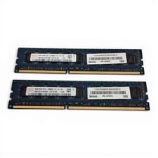 Lot of 2 SK Hynix 4GB 1Rx8 PC3-10600E HMT351U7BFR8C-H9 Server RAM