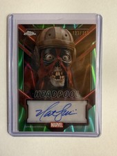NATHAN FILLION HEADPOOL 2025 TOPPS DEADPOOL G...