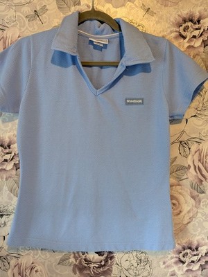 Vintage Reebok Waffle Damen Tennis Top Preppy 90er Y2K Größe 12 UK