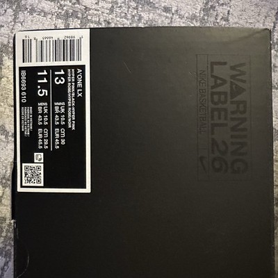 Nike A'ja Wilson A'One LX Warning Label (Women's) SIZE 13W/ 11.5