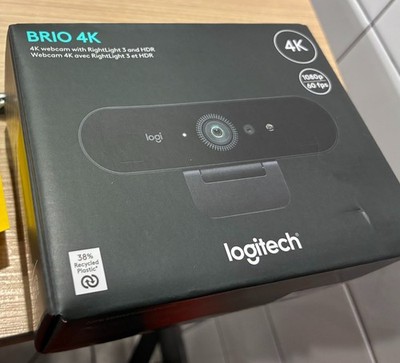Logitech Brio 4K Ultra HDR Webcam Recording and Streaming