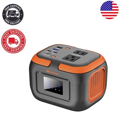 120W Portable Power Station: Essential Camping & Emergency Backup Generator