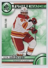 2023-24 SP Authentic Future Watch Green Limited 5/199 Ilya Solovyov #196 0b1f