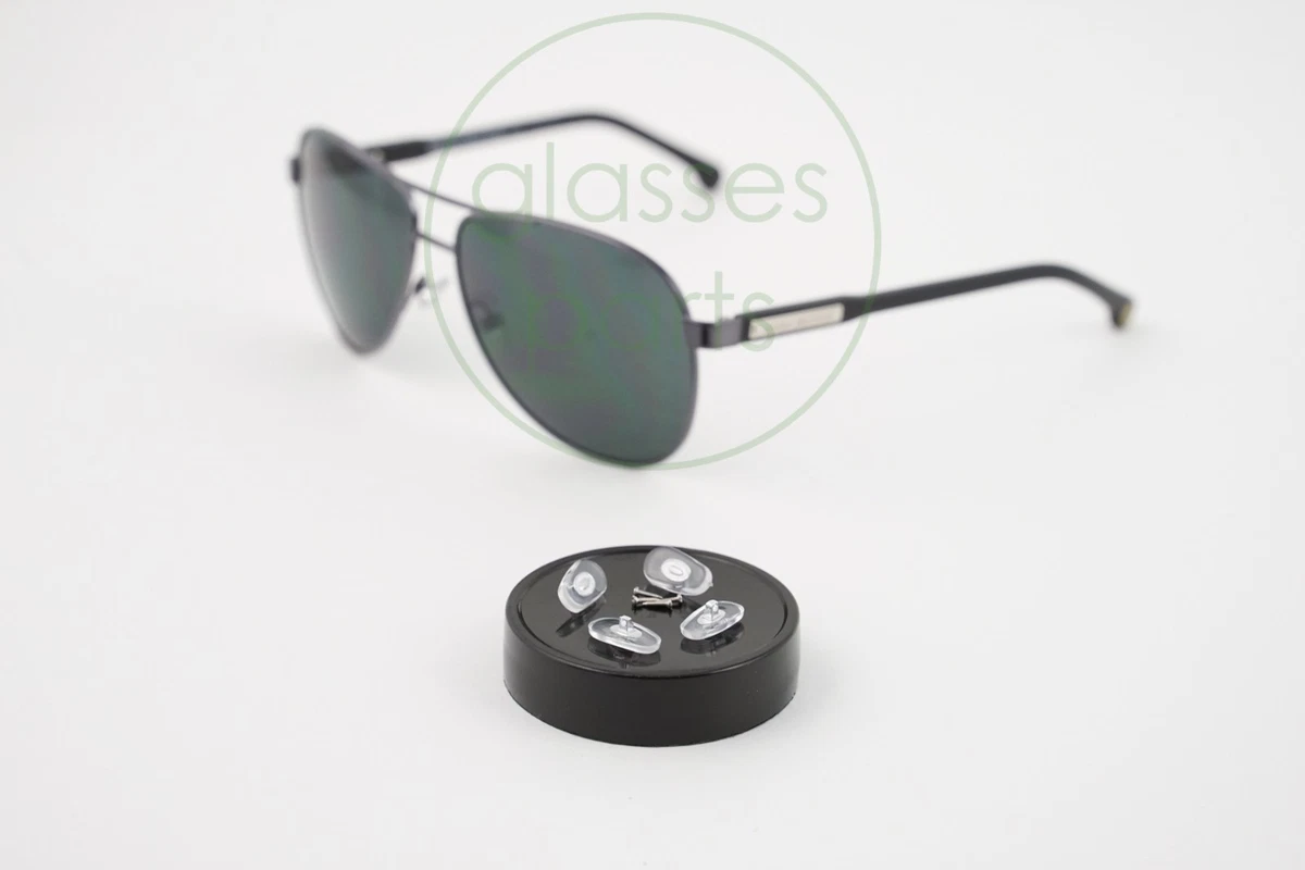 Brooks Brothers Polarized Aviator Sunglasses Silver Metal Frame w/ Original Case Amazon.com: Brooks Brothers Mens BB4040S Aviator Sunglasses  main image 2