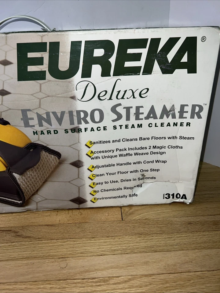 Limpiador de vapor de superficie dura Eureka Deluxe Enviro modelo 310A desinfectar Foto 3 de 4