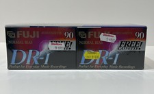 Fuji Normal Bias DR-I 90 Blank Audio Cassette Tape New Sealed A 