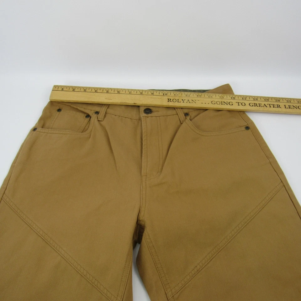 Orvis Pants Men's 32x29 Beige Brush Guard Double Knee Canvas Field Hunting EUC - Image 3 of 4
