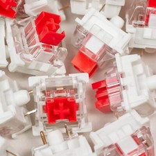 OUTEMU Red Switch 3-Pin Key Switch Replacemen - Cherry MX Equivalent DIY Repl...