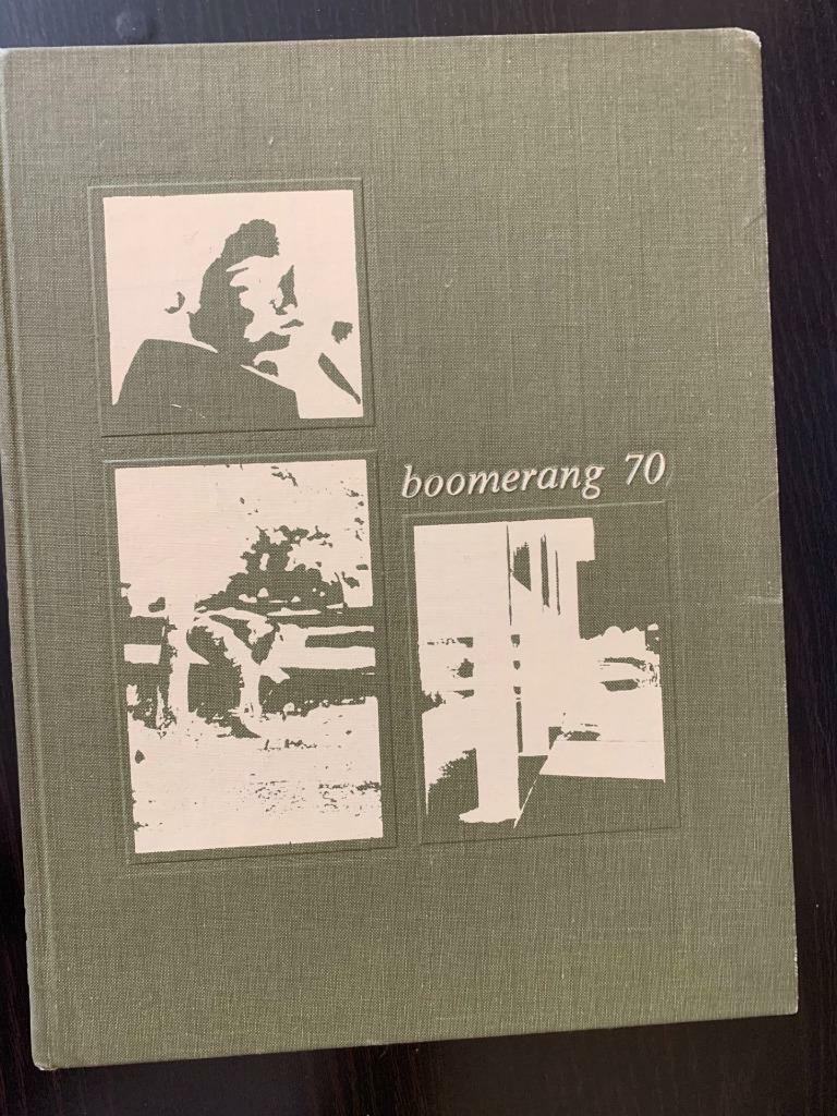 Holland High School Yearbook 1970 "Boomerang" 70 Holland, Michigan MI