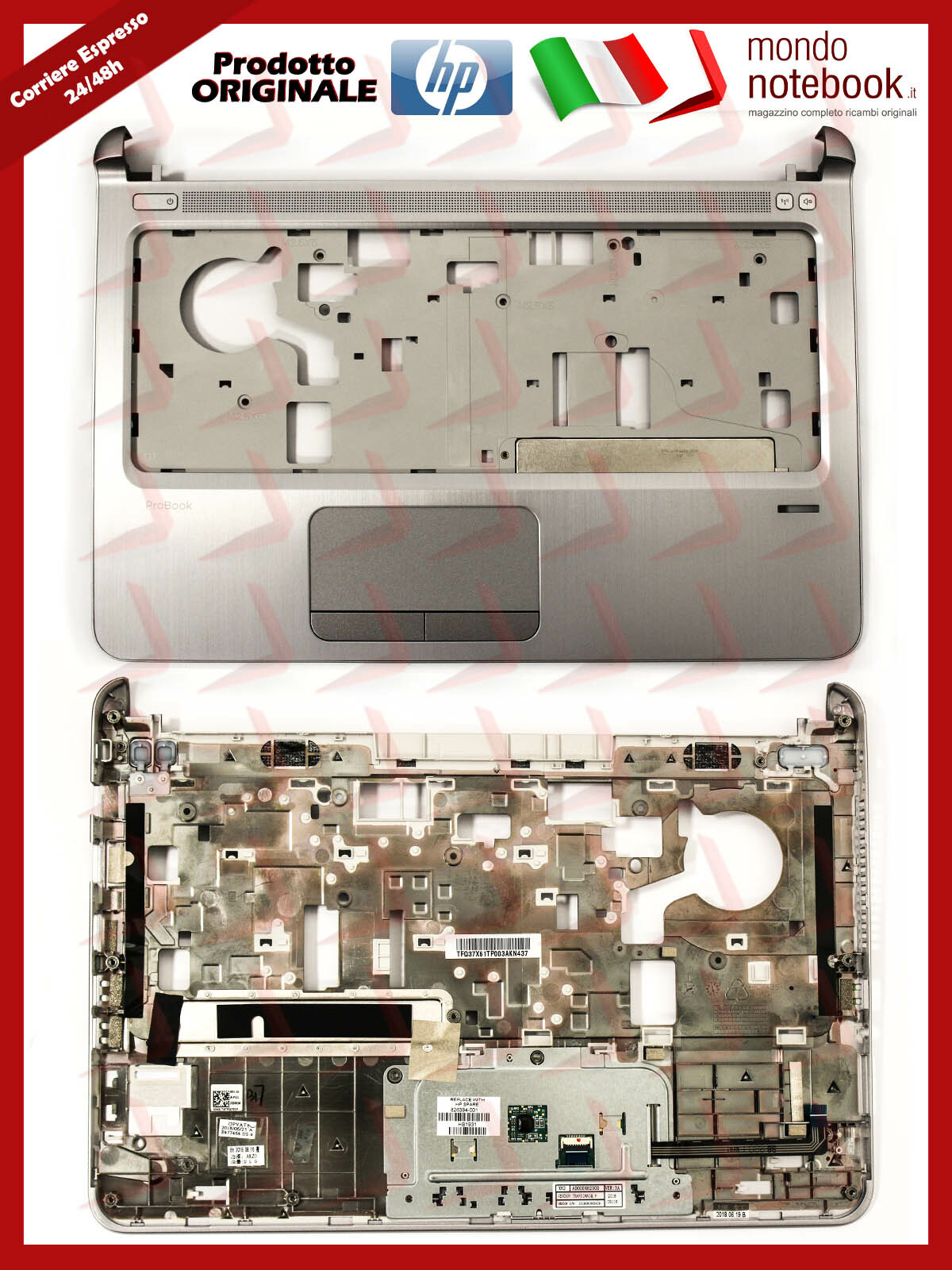 Top Case Scocca Superiore HP ProBook 430 G3 430 G2