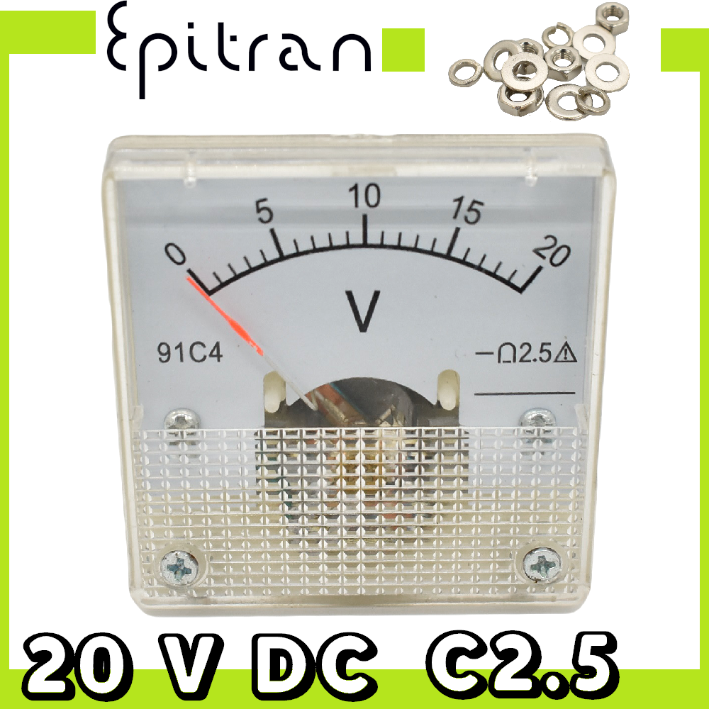 VOLTMETRO ANALOGICO DA Pannello 220V 240V 250V Fondo Scala 300V AC - Foto 7