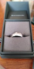 9ct white gold 'Beaverbrooks' wedding ring