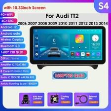 For Audi Tt Mk2 10.33 Gps Stereo Android12 8core 432g Carplay Radio Player Dsp