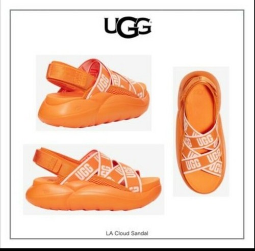 ugg cloud sandals orange