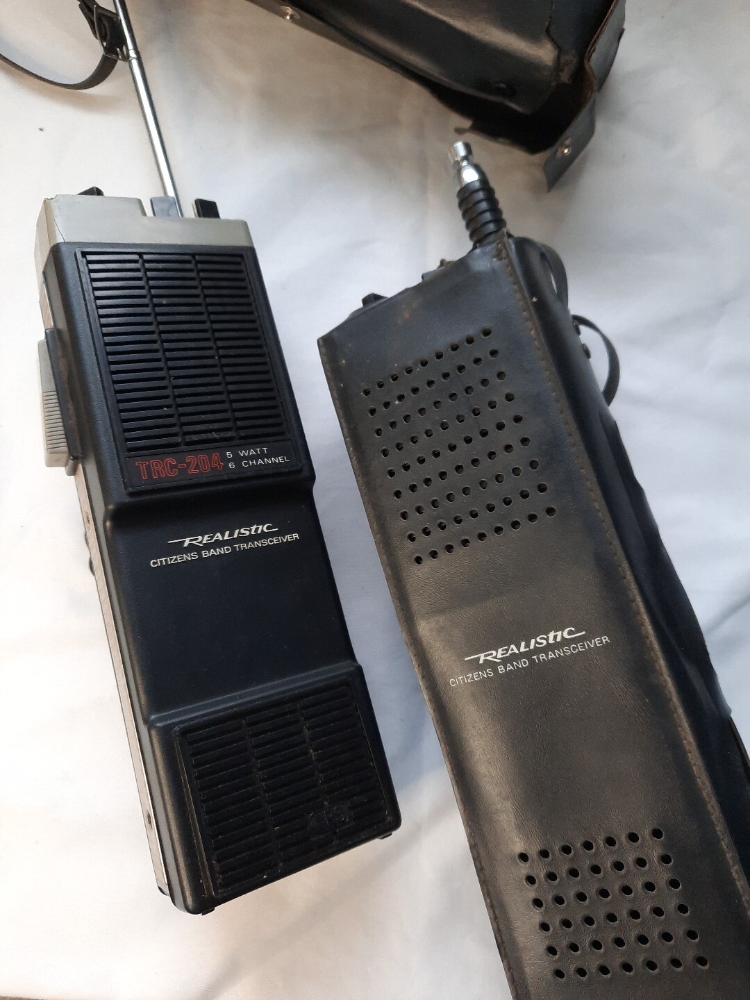 2 realistic citizens band transceivers with covers, as is eBay
