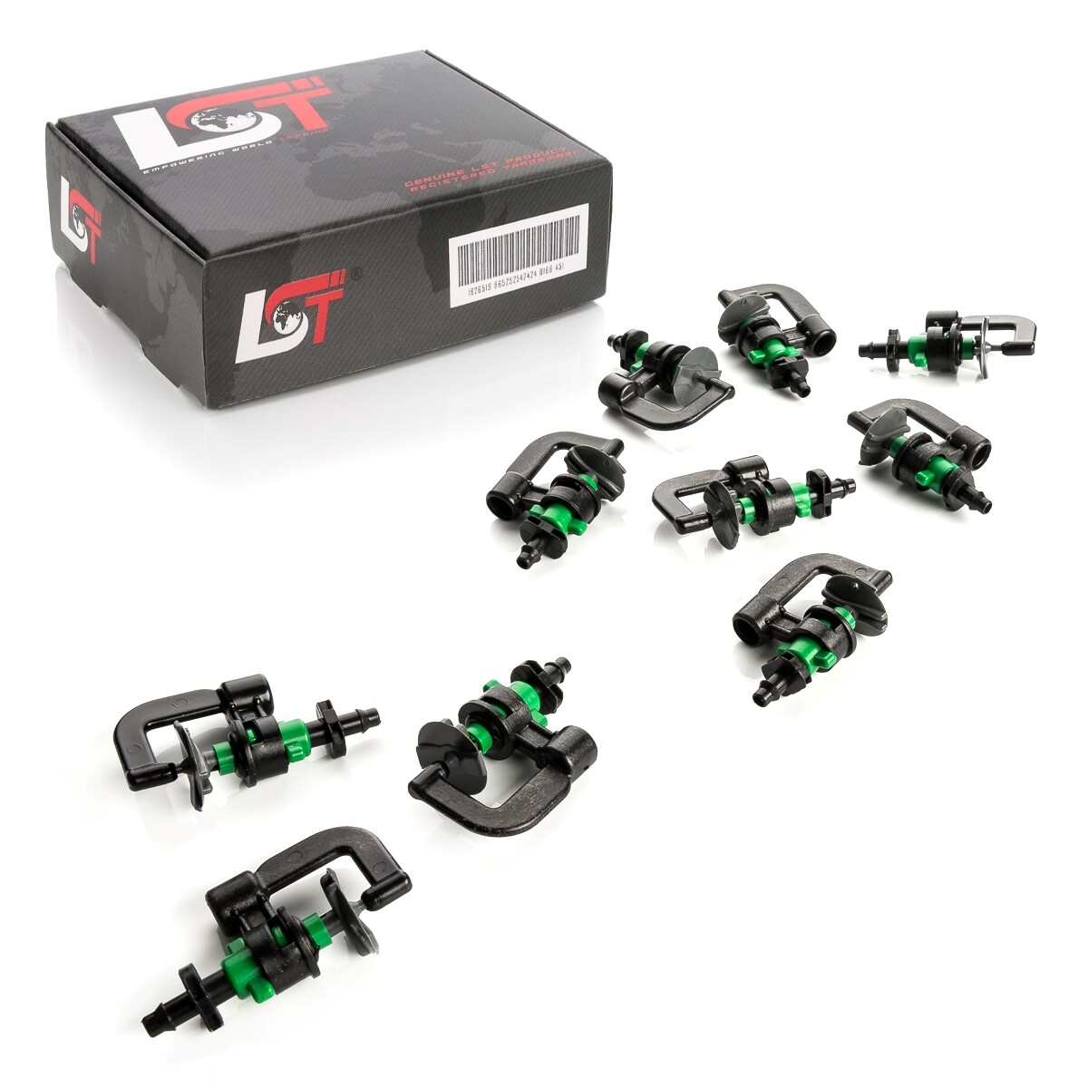 10x Micro-Drip-System Rotating Sprinkler with Holder 20mm Irrigation System