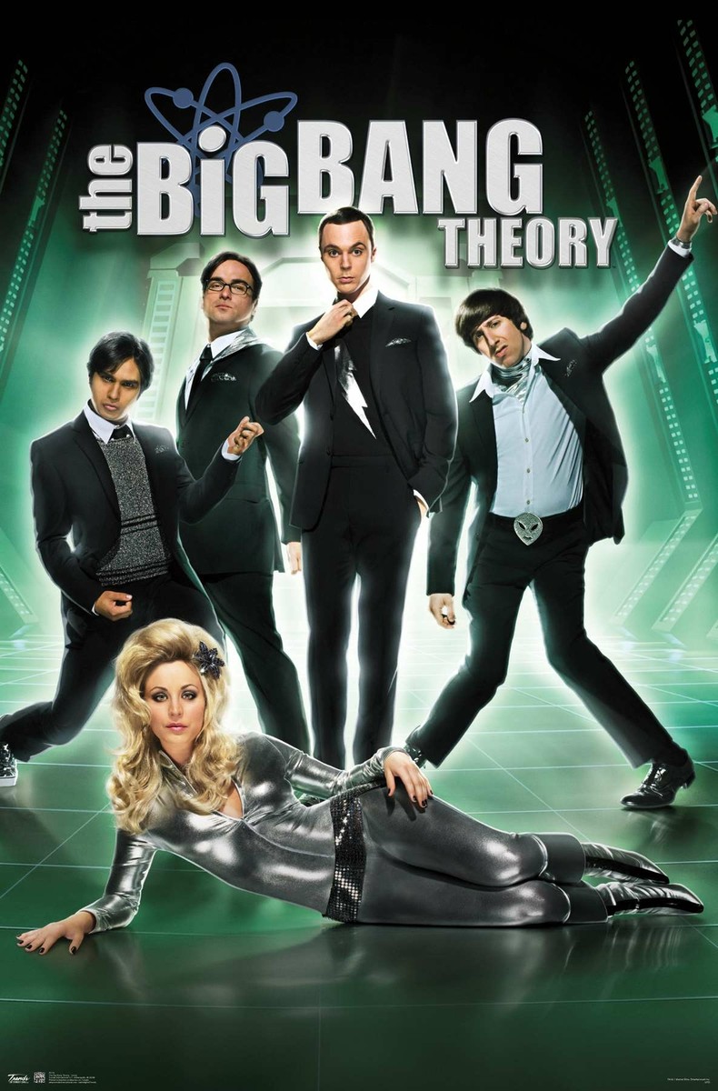 The Big Bang Theory - Group Poster | eBay