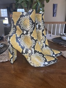 aldo snake booties