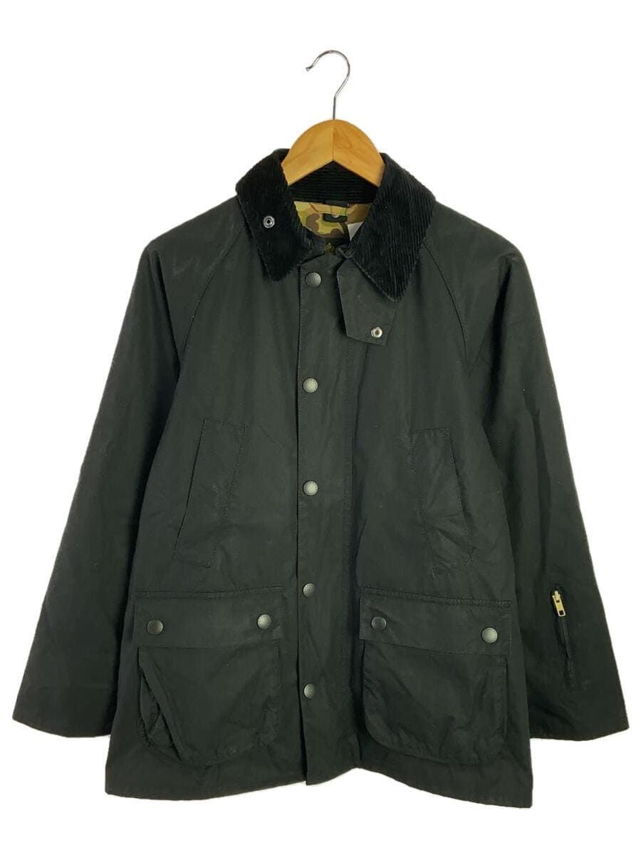 Barbour Military Jacket 34 Cotton Black SOPH-145090 Used