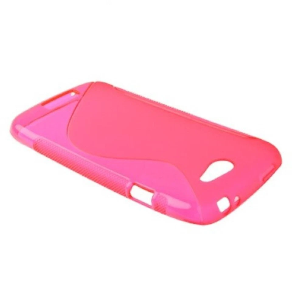 Custodia Case Per HTC One S / Z520E Rosa - Immagine 4 di 4