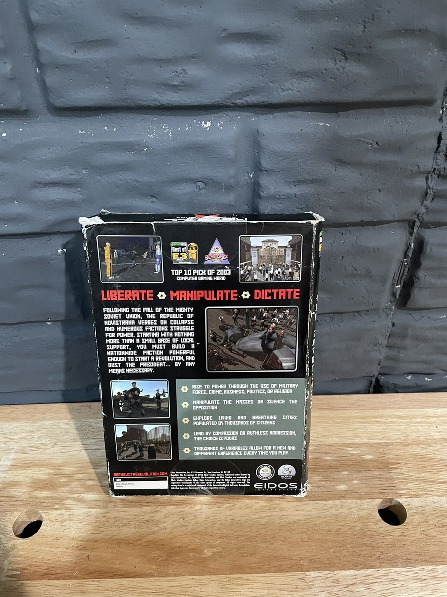 Republic The Revolution (PC) Political/Strategy Game | eBay