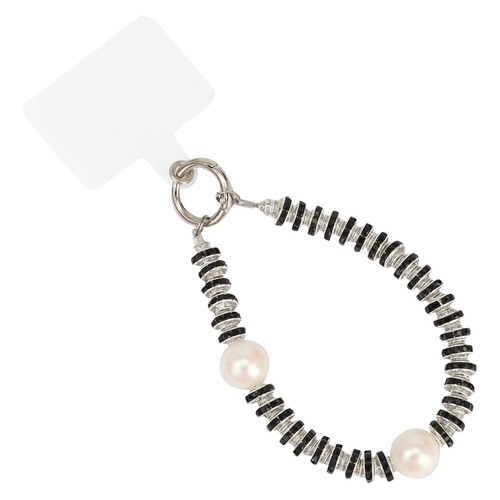 Cordon de téléphone portable perles étincelantes mains libres bracelet attache languette chaîne - Photo 53 sur 54