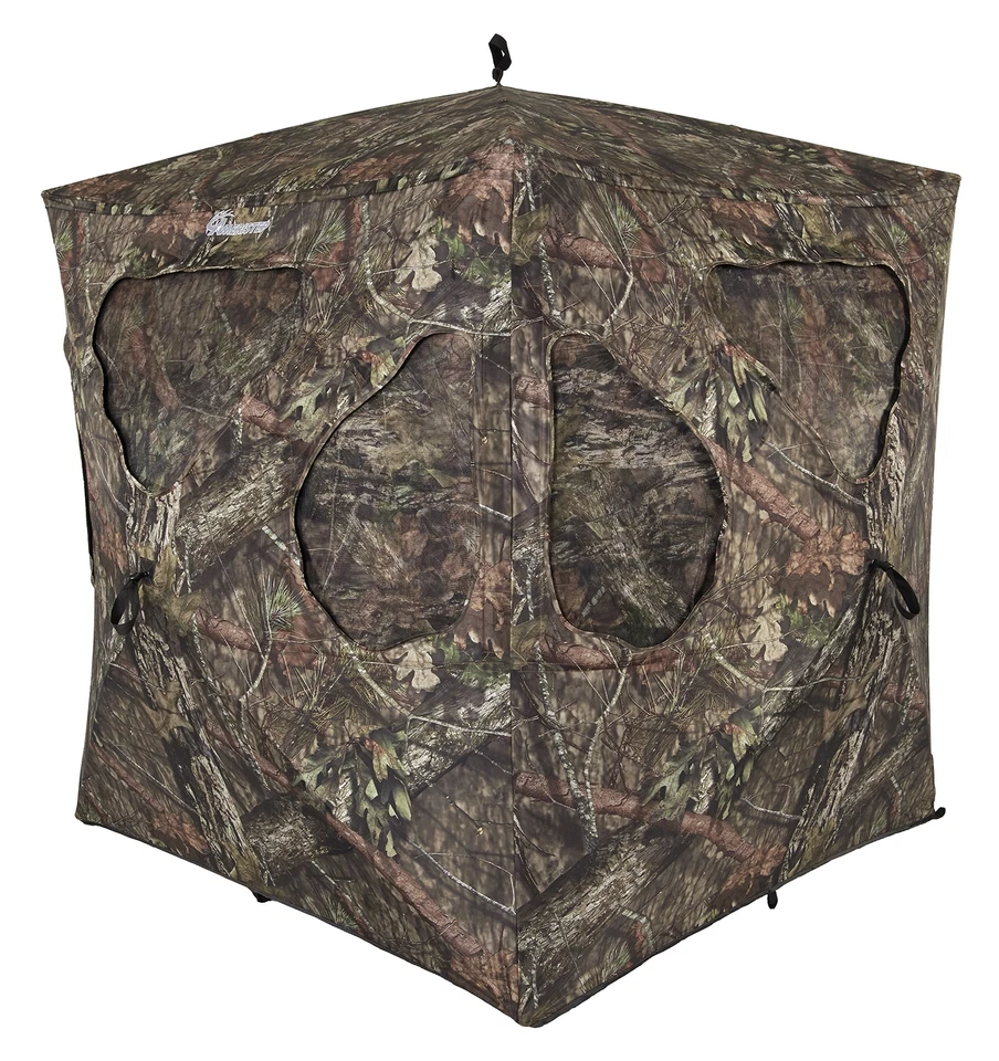 Ameristep AMEBF3007 Silent Brickhouse Fire Retardant Ground Blind -Mossy Oak - Image 2 of 3