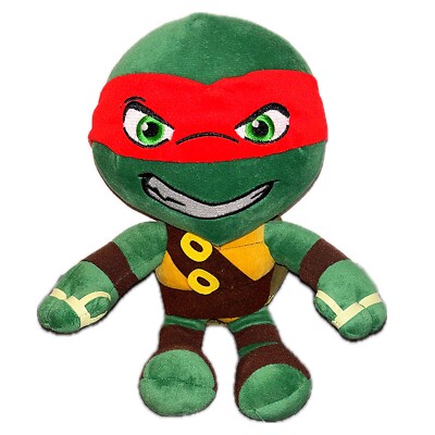 Turtles Stofftier Raphael Plüsch Figur 2014 Viacom Nickelodeon Tmnt Rot Turtle