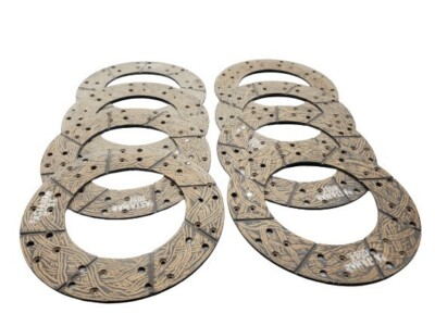 .For PASTAMAG 1056E Standard Disc Clutch Facing 10'' OD 188''THICK  6.96''ID EIGHT