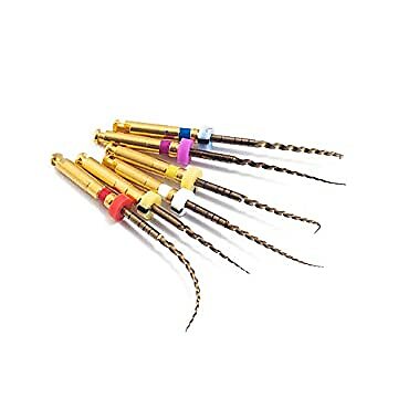 X-Pro Gold Taper NITI Endo Rotary Files 6pcs Endodontic Controlled Memory Files - Picture 2 of 4