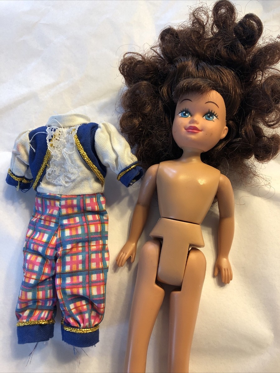 katie barbie set♡ Vintage 1990's Kid Kore Katie's World Katie Doll 7 1/2