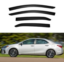 Yqautec 2013-2018toyota Corolla 4pc Window Sun Rain Visors Guard Wind Deflector Yqautec 2013-2018toyota Corolla 4pc Window Sun Rain Visors Guard Wind Deflector