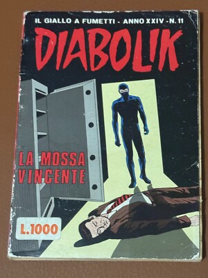 DIABOLIK   LA MOSSA VINCENTE- ANNO XXIV - N. 11