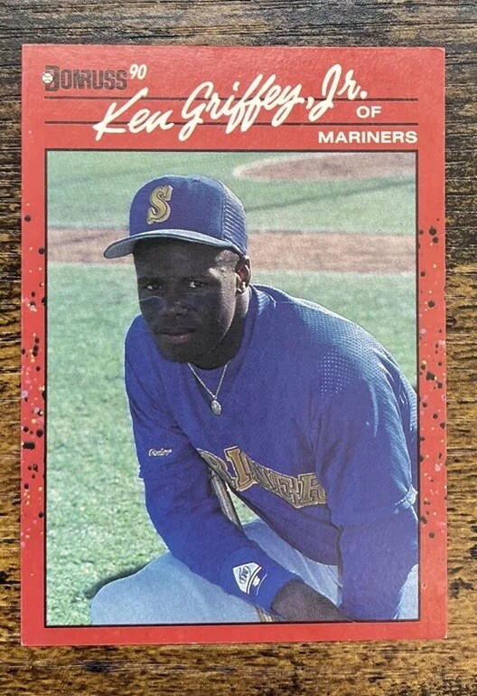 1990 Donruss Ken Griffey Jr #365 Misprint Error Card - Ultra Rare Gem