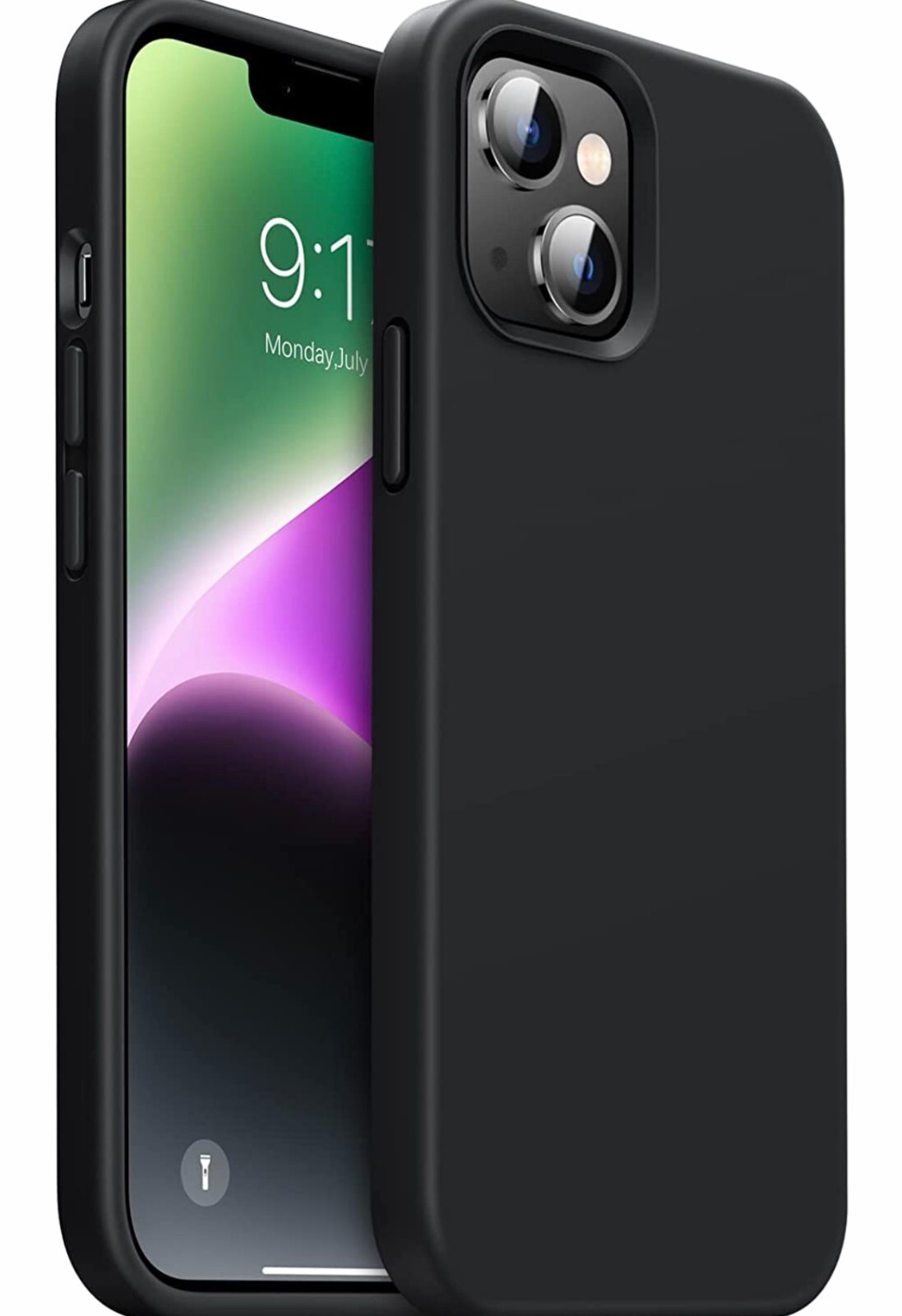 iPhone 14 Plus Silicone Case, Silicone Ultra Slim Thin Cover Shockproof