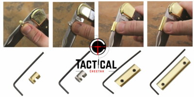Kwik Thumb+Hex Wrench Bright Brass, Stainless Thumb USA Made